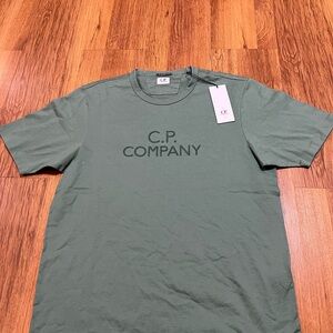C.P. Company Men's Green T-Shirt